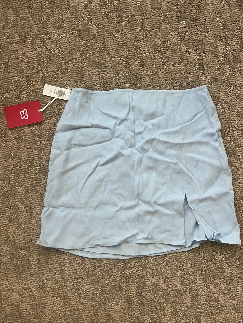 Sunday Best Tatiana Women's Mini Skirt in Sail Blue